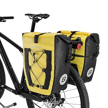 Amazon | ROCKBROS(ロックブロス)パニアバッグ 自転車 リア